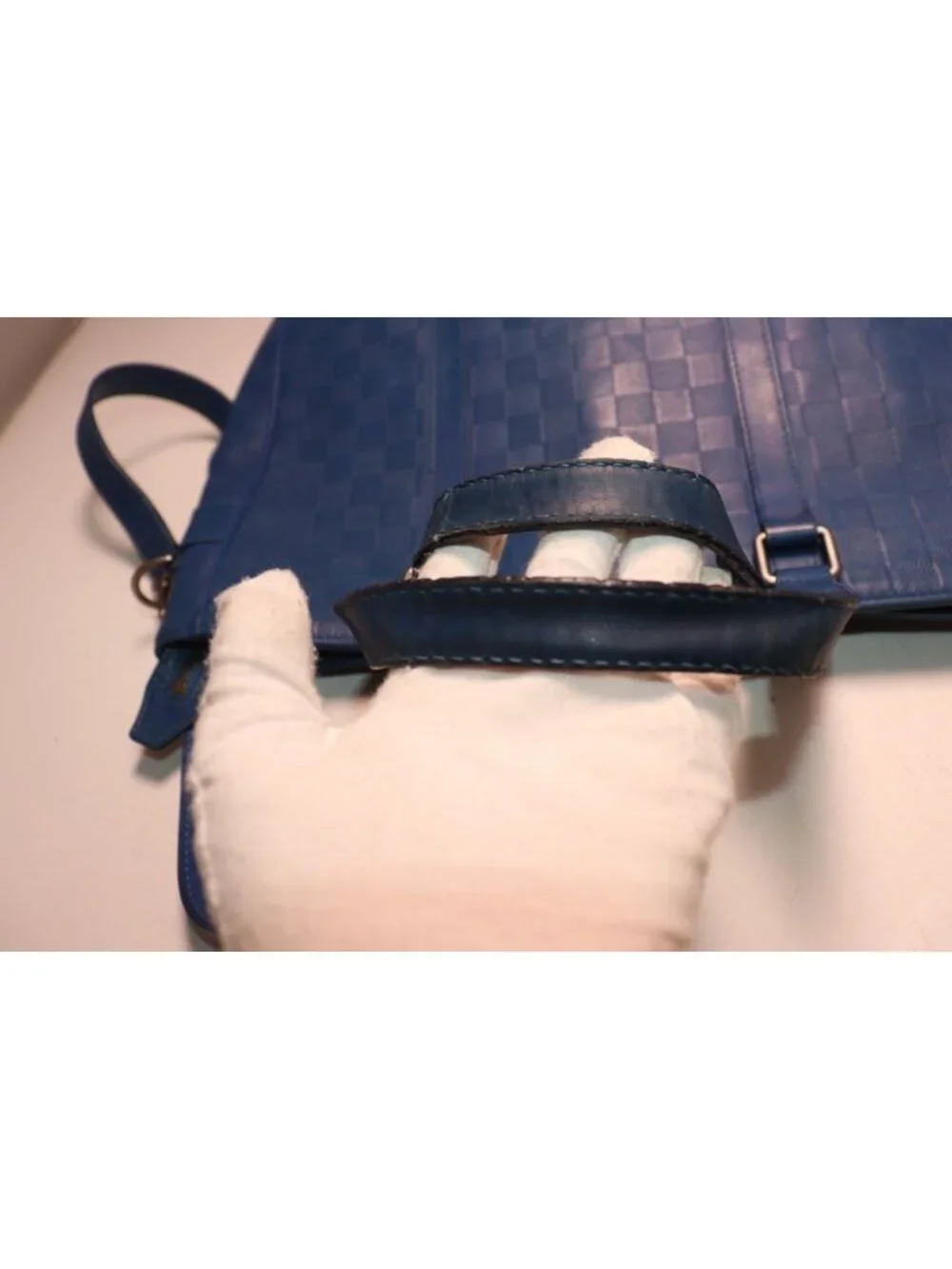 Louis Vuitton Damier Infini Tadao Leather Tote Shoulder
